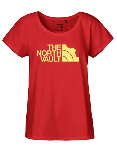 The North Vault - mashup, fallout, vault, north, gaming - Fairtrade Girl Shirt