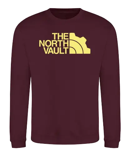 The North Vault - mashup, fallout, vault, north, gaming - Sweatshirt