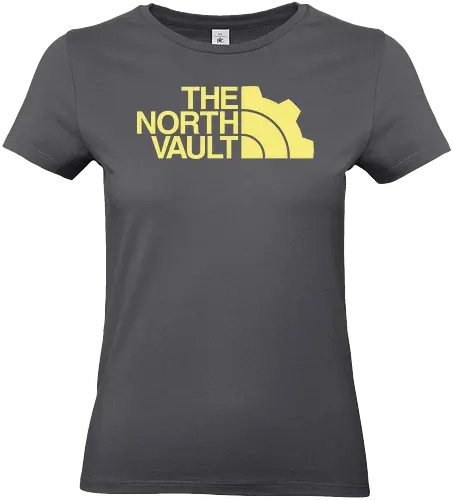 The North Vault - mashup, fallout, vault, north, gaming - Standard T-Shirt (Women)