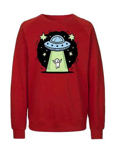 Abduction - alien, space, entführung - Fairtrade Sweatshirt