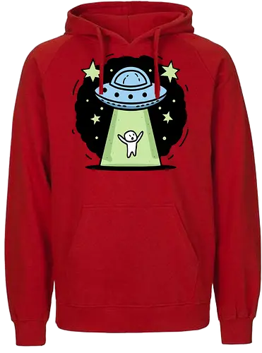 Abduction - alien, space, entführung - Fairtrade Hoodie