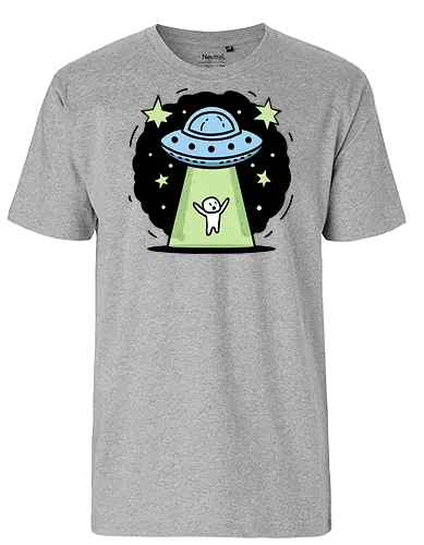 Abduction - alien, space, entführung - Fairtrade T-Shirt