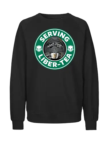 Liber-T - coffee, coffeehouse, hell, diver, gaming, t - Fairtrade Sweatshirt