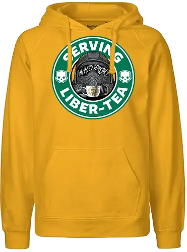 Liber-T - coffee, coffeehouse, hell, diver, gaming, t - Fairtrade Hoodie