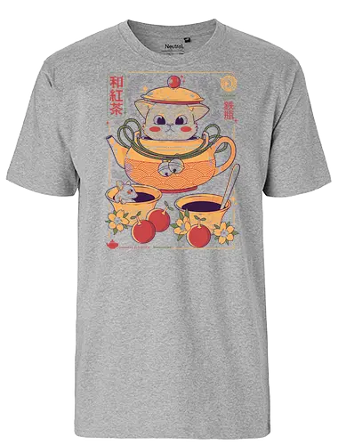 Intruders at T - tee, cat, katze, maus, mouse, ttime - Fairtrade T-Shirt