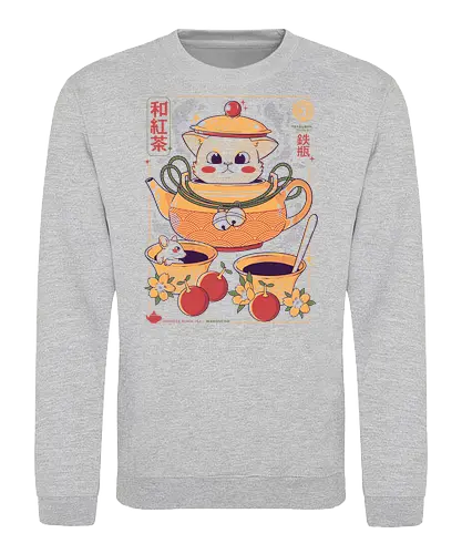 Intruders at T - tee, cat, katze, maus, mouse, ttime - Sweatshirt