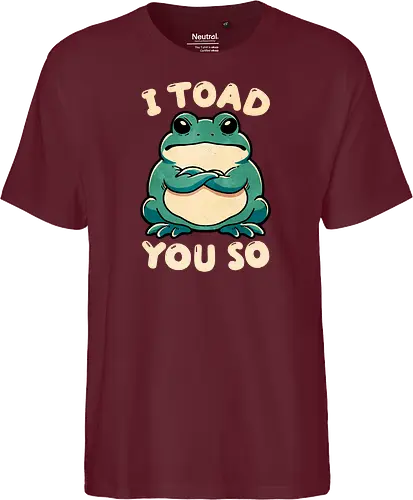 I Toad you so