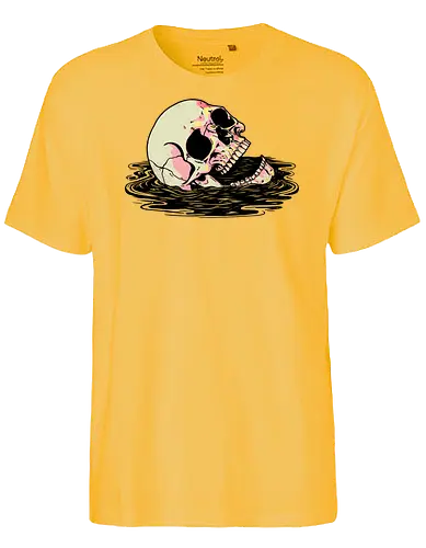 True Despair - skull, despair, verzweifelt, sorrow - Fairtrade T-Shirt