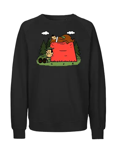 Jellystonuts! - yogi, yellowstone, retro, mashup, br, pnut - Fairtrade Sweatshirt