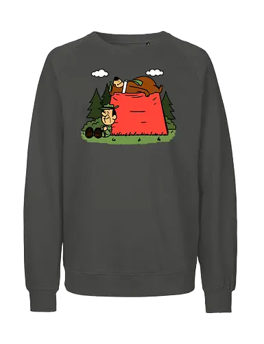 Jellystonuts! - yogi, yellowstone, retro, mashup, br, pnut - Fairtrade Sweatshirt