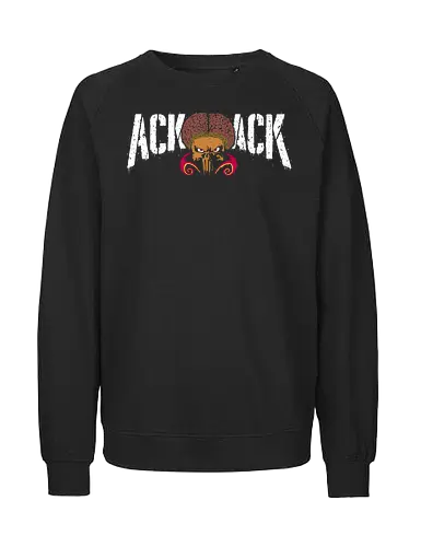 Ack Ack! - punish, alien, ack, mars, attack, 90s - Fairtrade Sweatshirt