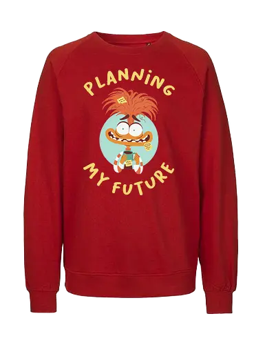 Planning my Future - anxiety, emotion, future - Fairtrade Sweatshirt