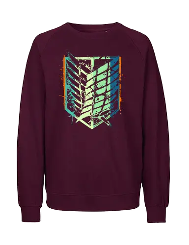 Scout Titans - aot, attack, titan, anime, manga - Fairtrade Sweatshirt