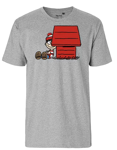 Hidden Character - waldo, hide, walter - Fairtrade T-Shirt