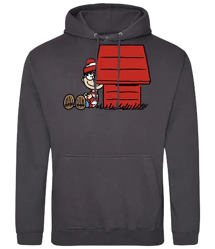 Hidden Character - waldo, hide, walter - Standard Hoodie