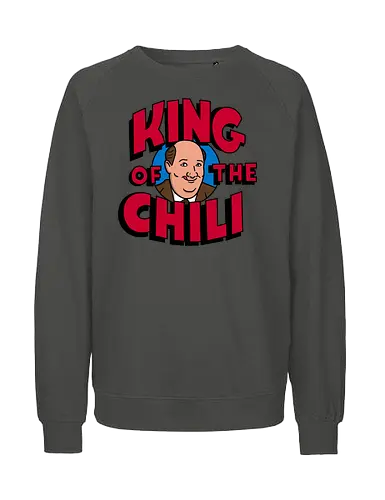 King of the Chili - office, büro, chili - Fairtrade Sweatshirt