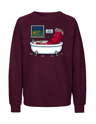 Piece on the Way - retro, gaming, tetris - Fairtrade Sweatshirt