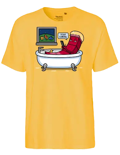 Piece on the Way - retro, gaming, tetris - Fairtrade T-Shirt