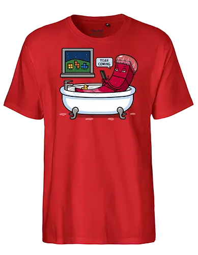 Piece on the Way - retro, gaming, tetris - Fairtrade T-Shirt