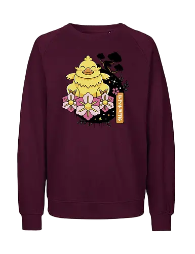 Fat Kweh Japanese Landscape - Final, Fantasy, Animal, Japan - Fairtrade Sweatshirt