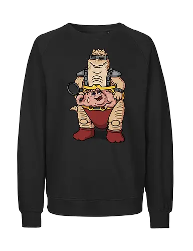 Not the Brain - turtle, ninja, villain, comic - Fairtrade Sweatshirt