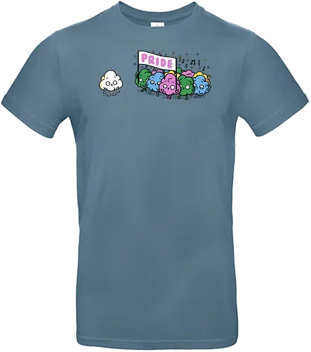 Pridecorn - pride, queer, popcorn, lgbtq, colorful - Standard T-Shirt