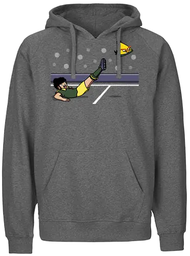 Catapult Shot - kicker, angry, bird, anime, manga - Fairtrade Hoodie
