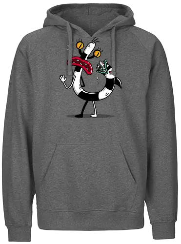 Wormtail - monster, cartoon, betelgeuse - Fairtrade Hoodie
