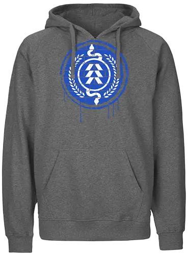 Hunter Emblem Graffiti - Fairtrade Hoodie