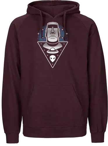 Moai Conspiracy - Statue, ster Island - Fairtrade Hoodie