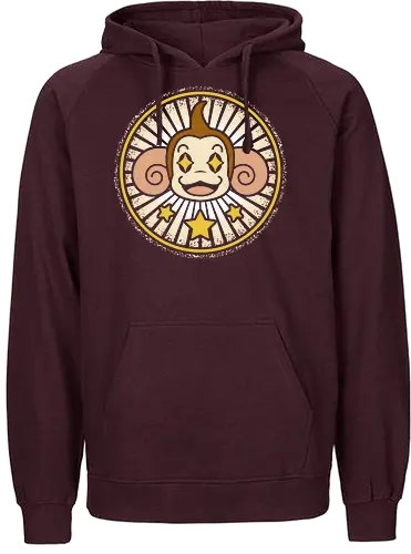 Monkey Banana Emblem - Fairtrade Hoodie