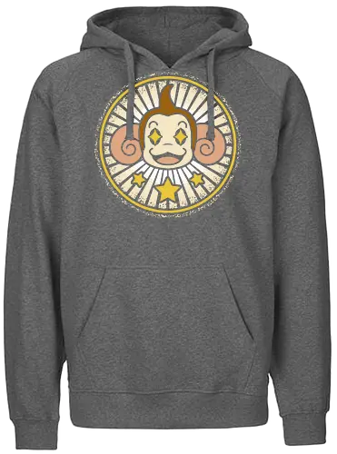 Monkey Banana Emblem - Fairtrade Hoodie
