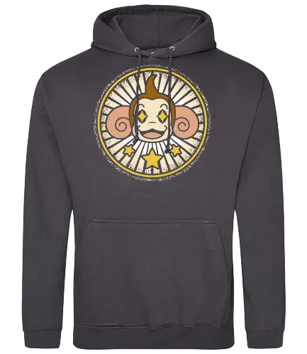Monkey Banana Emblem - Standard Hoodie