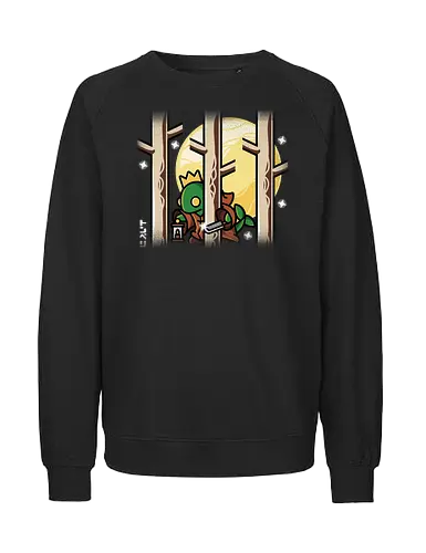 Meteor Master Forest - Final, Fantasy, Pug - Fairtrade Sweatshirt