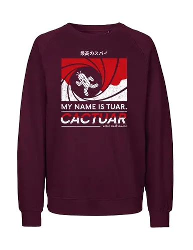 My Name Is Cactus - Cactus, Final, Fantasy - Fairtrade Sweatshirt
