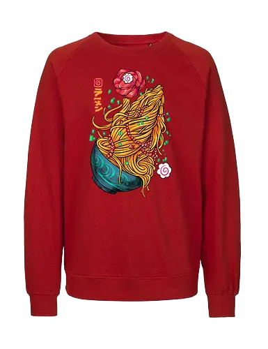 Praying Ramen - Noodles, Faith, Ml - Fairtrade Sweatshirt