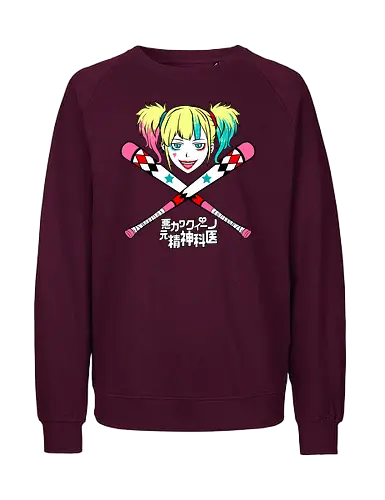 Mad Girl - Harley, Quinn - Fairtrade Sweatshirt