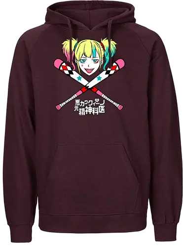 Mad Girl - Harley, Quinn - Fairtrade Hoodie