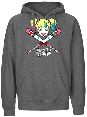 Mad Girl - Harley, Quinn - Fairtrade Hoodie