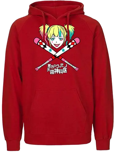 Mad Girl - Harley, Quinn - Fairtrade Hoodie
