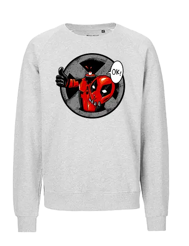 Fun Undead - Mushroom Cloud, Fall, Out, Dead - Fairtrade Sweatshirt