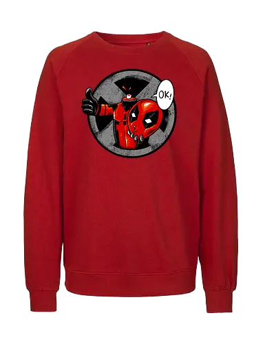 Fun Undead - Mushroom Cloud, Fall, Out, Dead - Fairtrade Sweatshirt