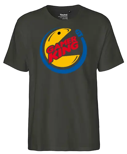 Gamer King X - Pac, Man, Ghost, t - Fairtrade T-Shirt