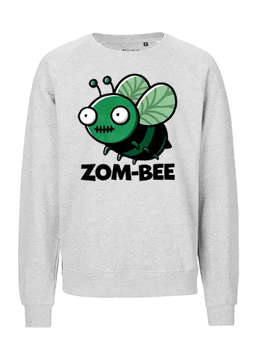 Zom-Bee - zombie, bee, biene, untot, undd - Fairtrade Sweatshirt
