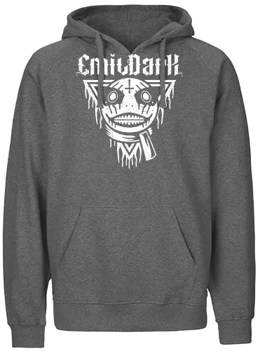 Black Metal Emil - emil, automata, gaming - Fairtrade Hoodie