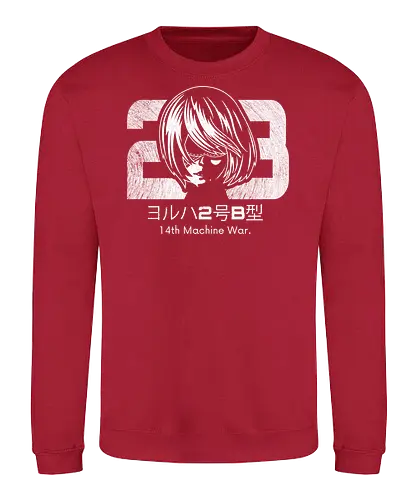 2b - gaming, automata, machine life form, android - Sweatshirt