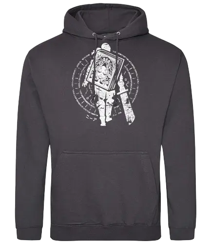 Protagonist and Book - grimoire, weiss, book, gaming, automata - Standard Hoodie
