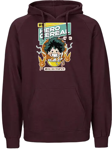 Cereal Academia - Japan, Hero, Deku - Fairtrade Hoodie