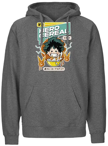 Cereal Academia - Japan, Hero, Deku - Fairtrade Hoodie