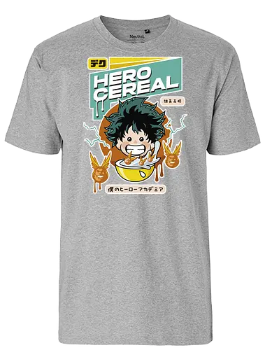 Cereal Academia - Japan, Hero, Deku - Fairtrade T-Shirt
